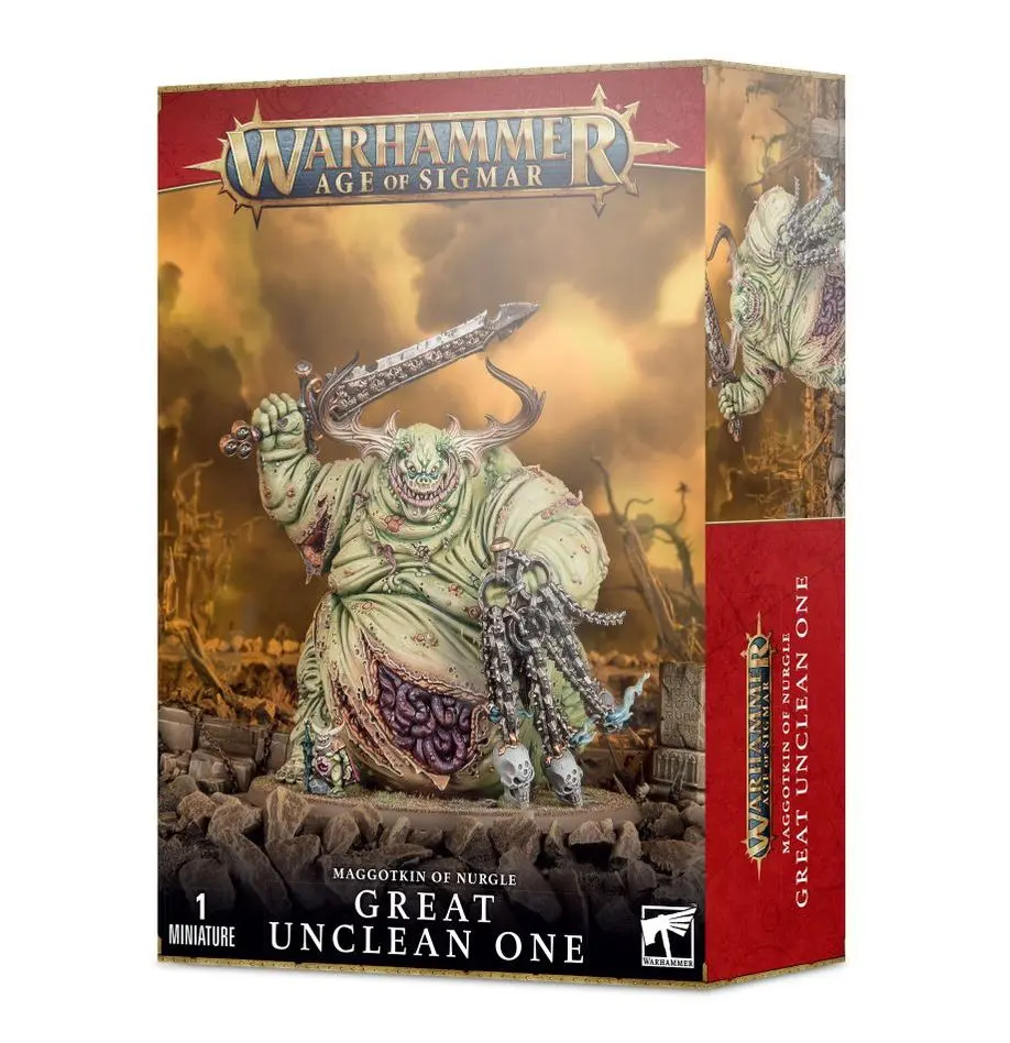 Boite de la figurines du Great Unclean One