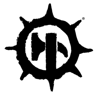 Logo Black Library  Marteau Halo Livre roman warhammer Games Workshop