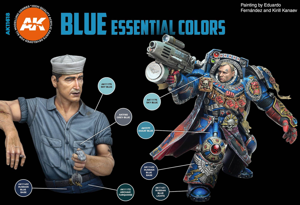 Ak : Blue Essential Colors