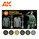 Ak : Wehrmacht (Heer) - Field Grey (Feldgrau) Uniforms │3rd Generation Acrylics - Figure Series