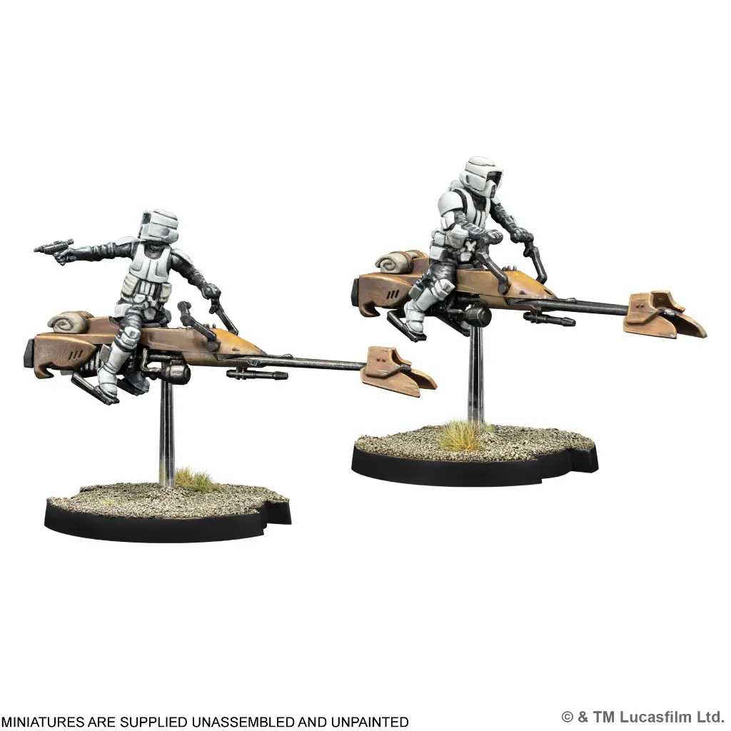 SWQ207 74-z speeder bikes star wars legion empire galactique