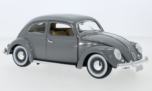 Burago : VW Käfer │ grise fenêtre ovale, 1955