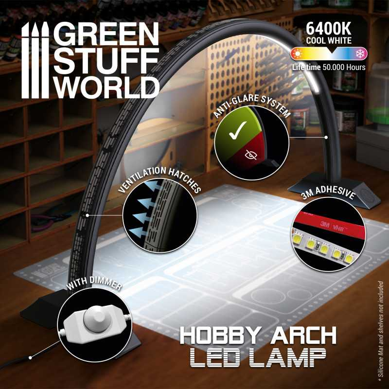 Green Stuff : Lampe LED Arche │ Darth Black