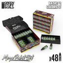 Green Stuff : Mega Paint Set - Basic Color Vol.2 (48pcs)