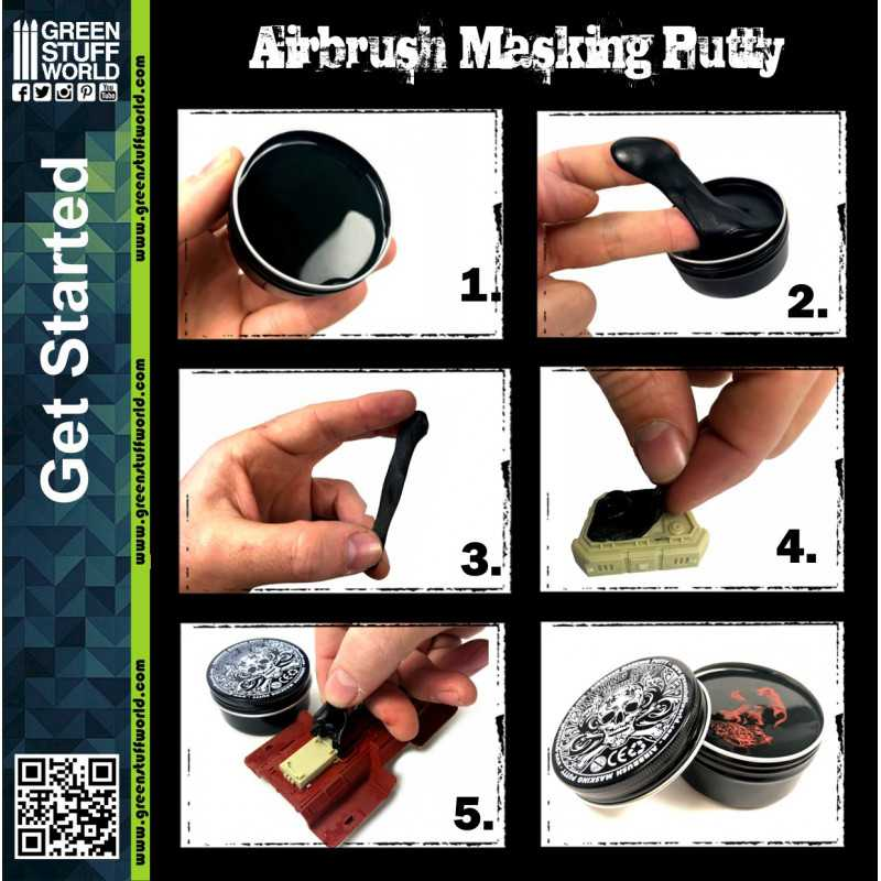 Green Stuff : Putty de Masquage réutilisable 