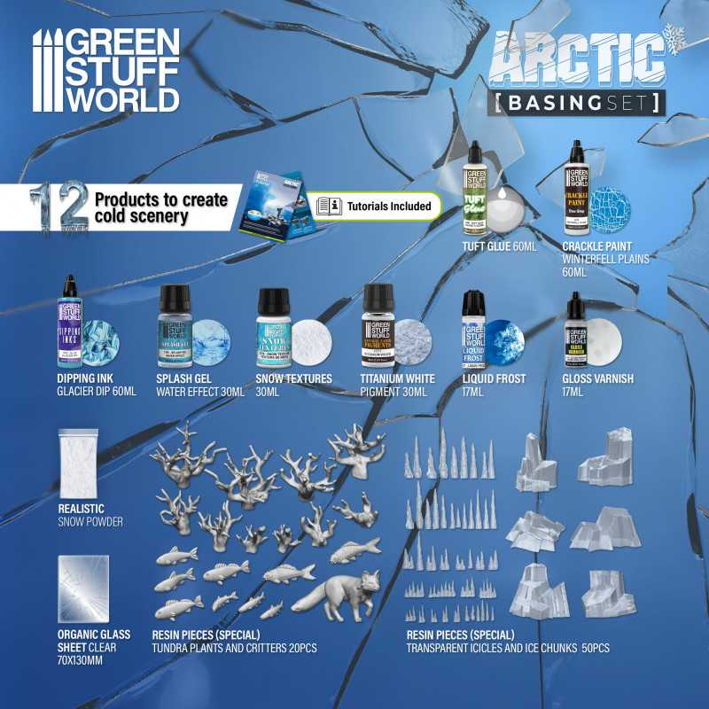 Green Stuff : Set de décors - Arctic