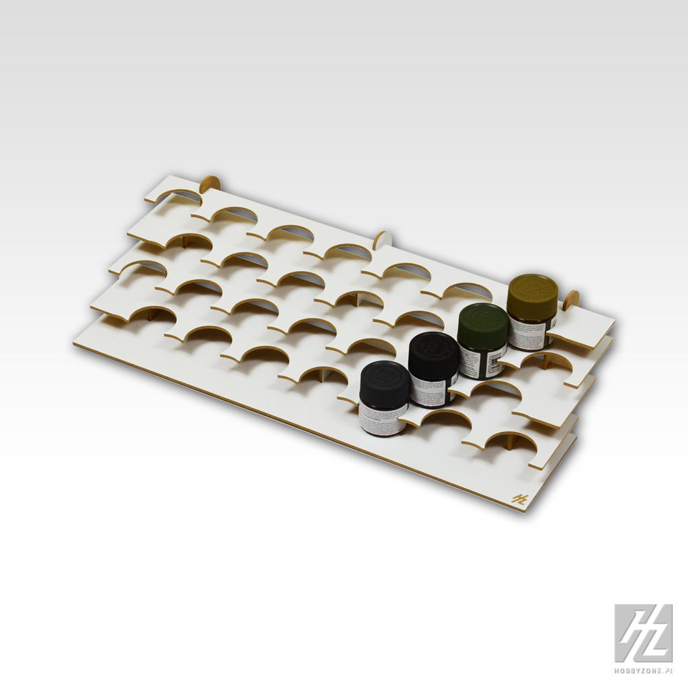 Hobbyzone : Petit Rack à peinture (41mm) │ Etablis Modulaires