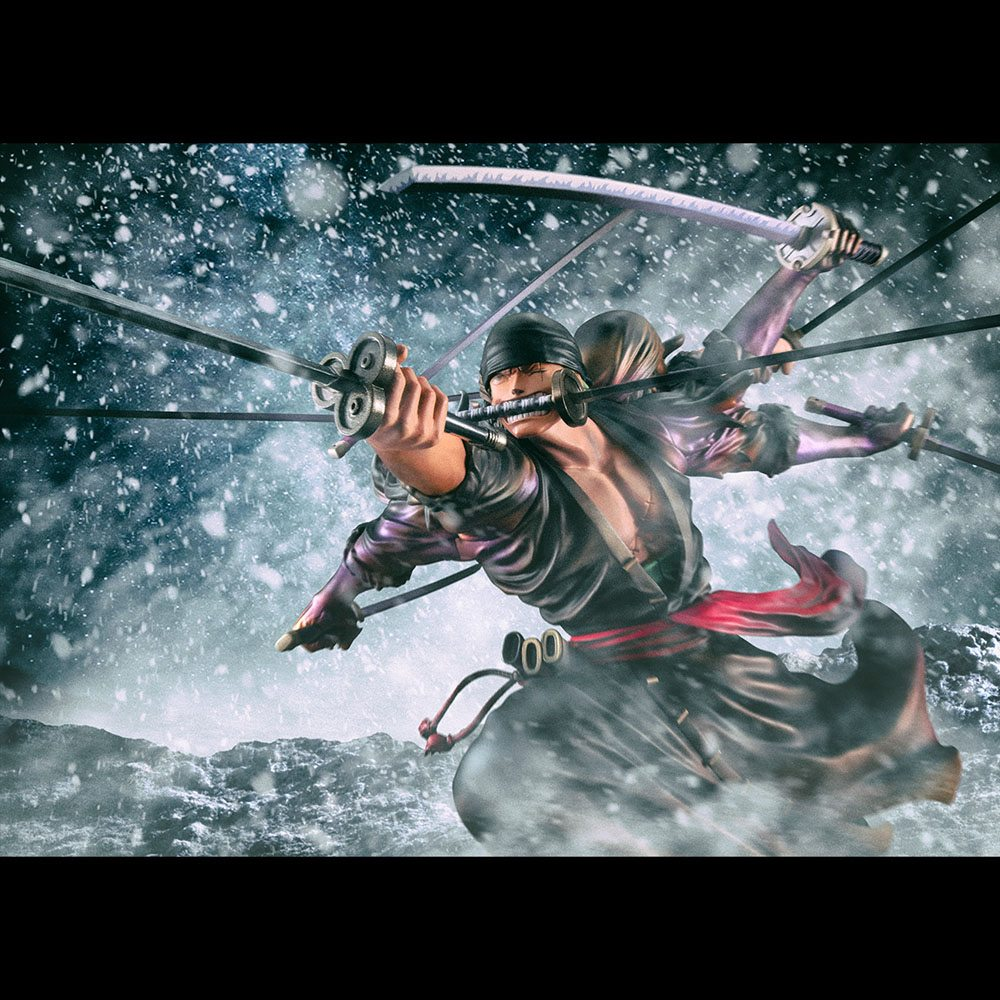 Megahouse : One Piece │Excellent Model P.O.P SA-Maximum – Roronoa Zoro (Demon Spirit Kyuutouryuu Asura Ver.)