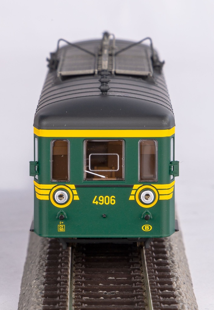 Piko : Autorail Diesel Série 49 (#4906) Type 553 SNCB - Brossel │Continu