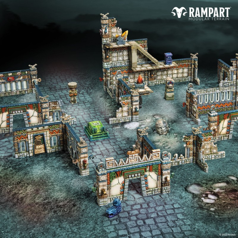Rampart : Kazumi Temple │ Modular Terrain