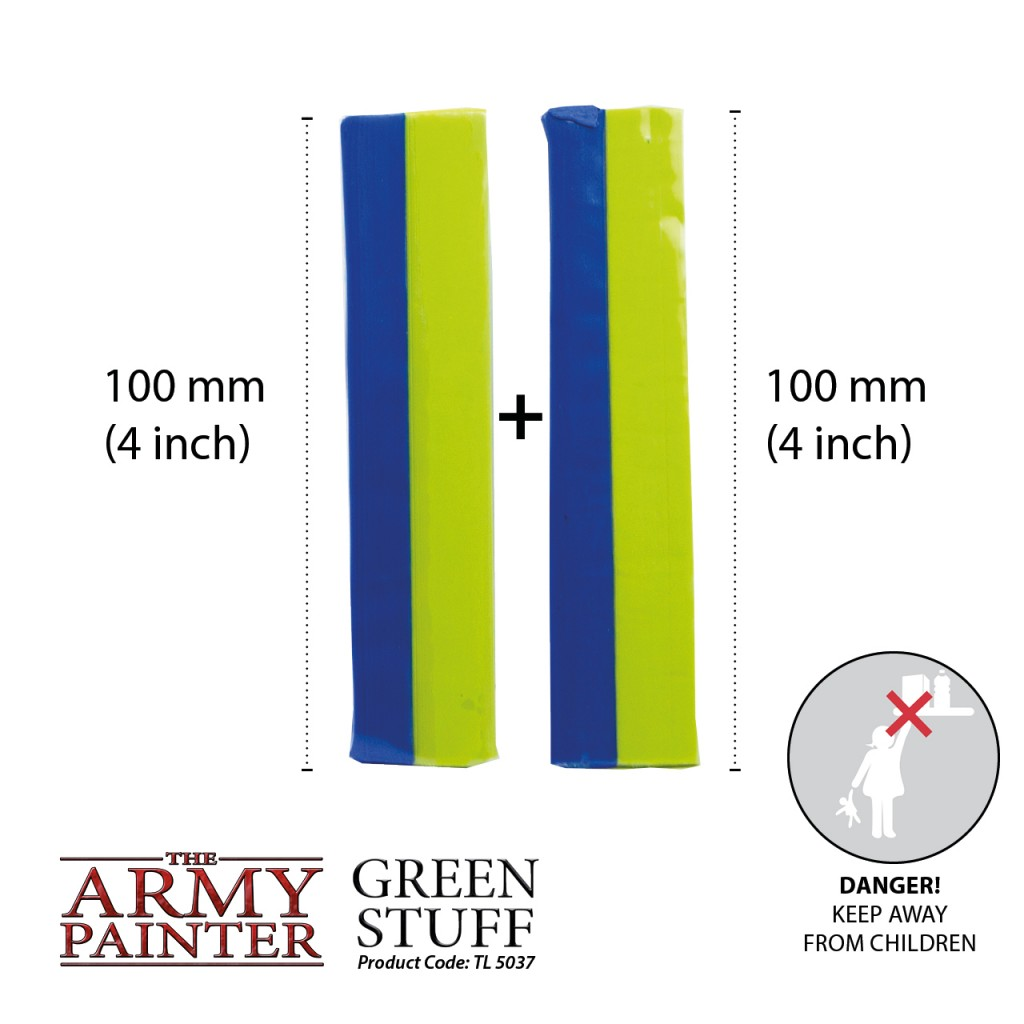 The Army Painter : Green Stuff (2pcs)