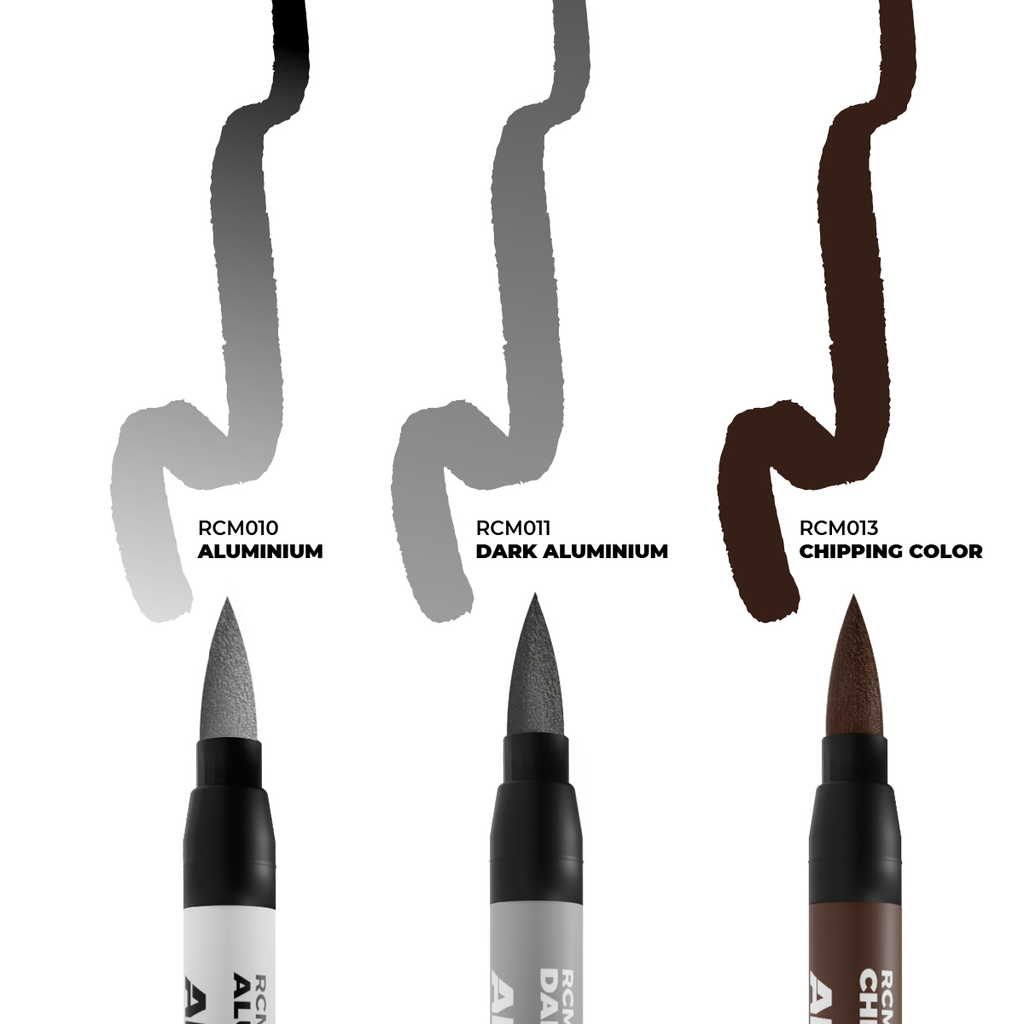 AK : Set de 3 Real Colors Markers │ (RCM010, RCM011, RCM013)