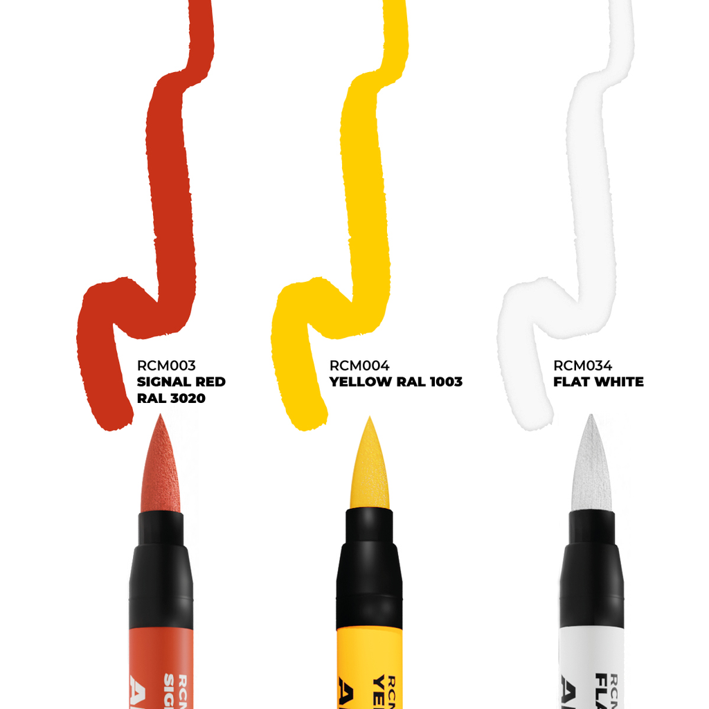 AK : Set de 3 Real Colors Markers │ (RCM003, RCM004, RCM034)