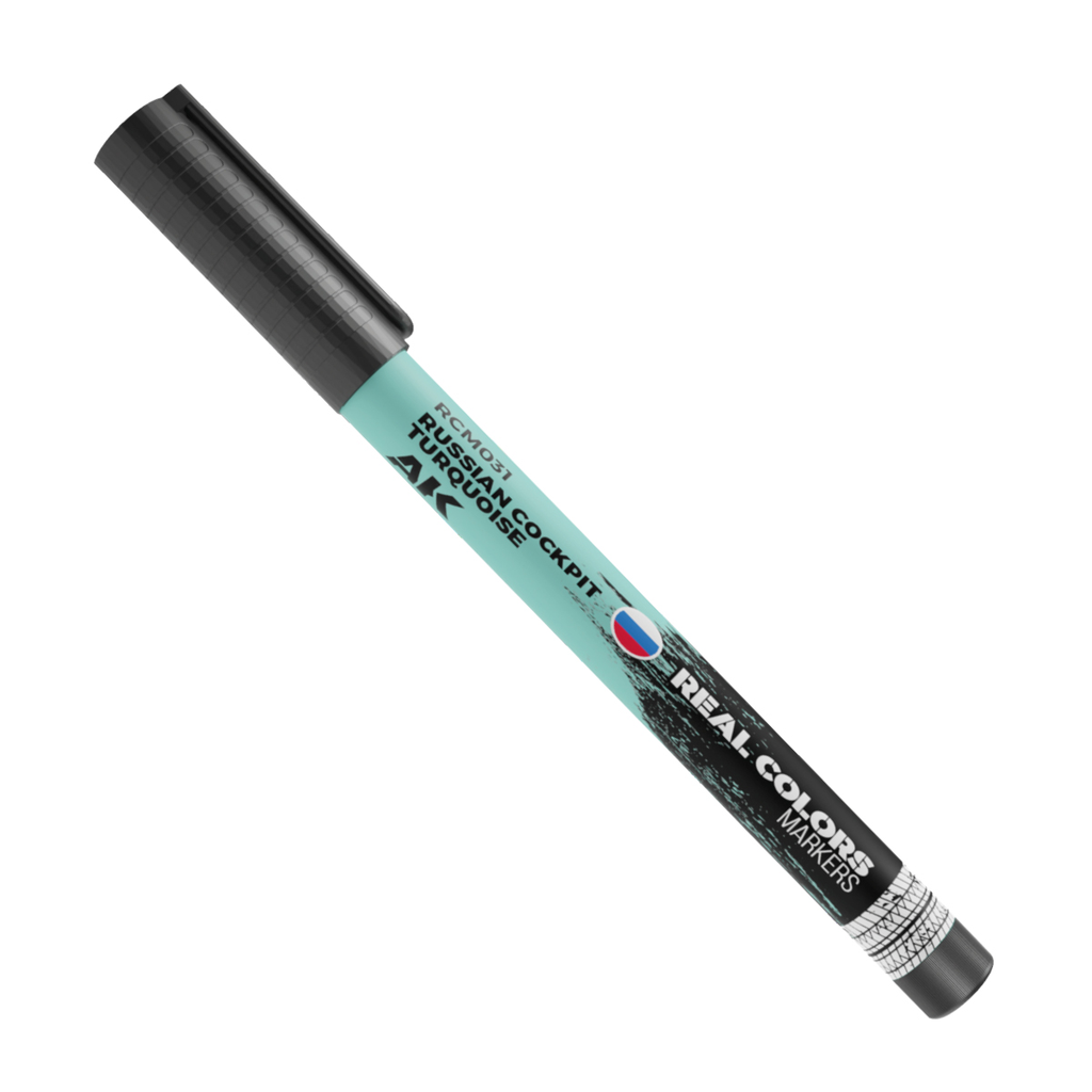  Ak : RCM031 - Russian Cockpit Turquoise │ Real Colors Markers 