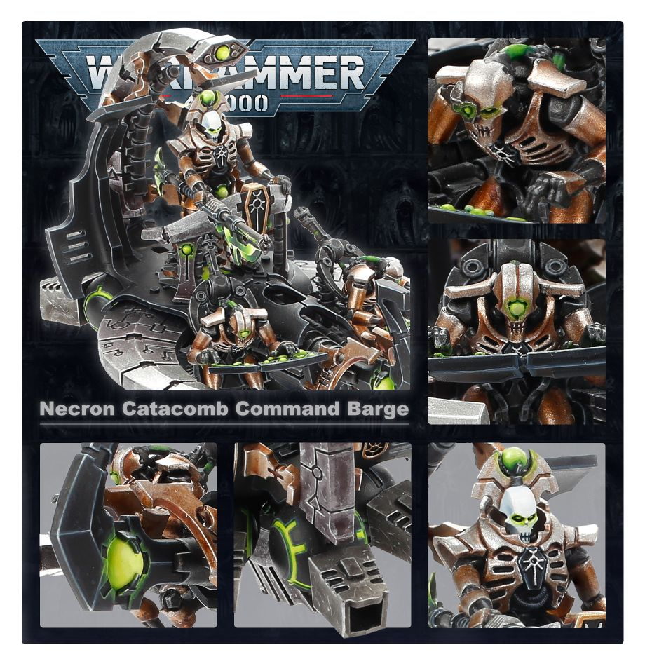 Necrons : Catacomb Command Barge │ Warhammer 40.000