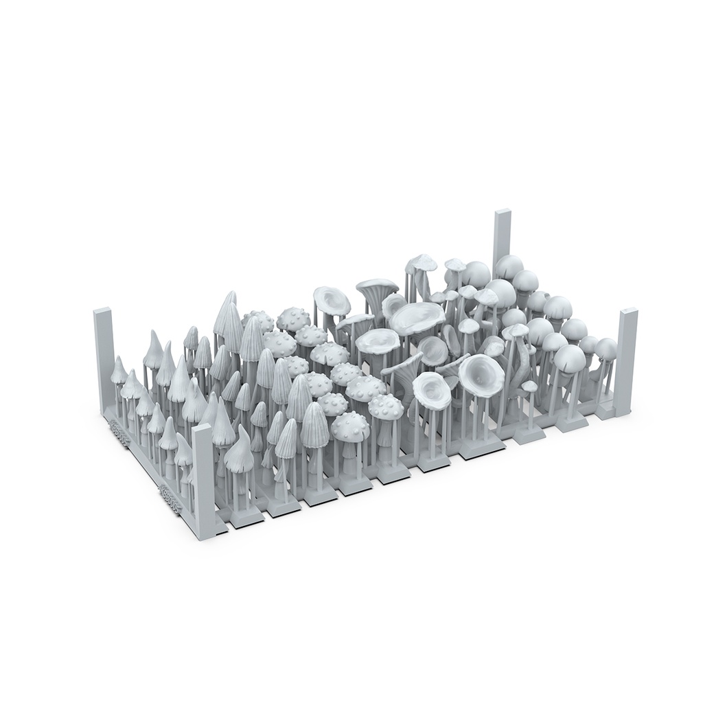 Ak Interactive : Forest Mushrooms (63pcs) - Basing Bits