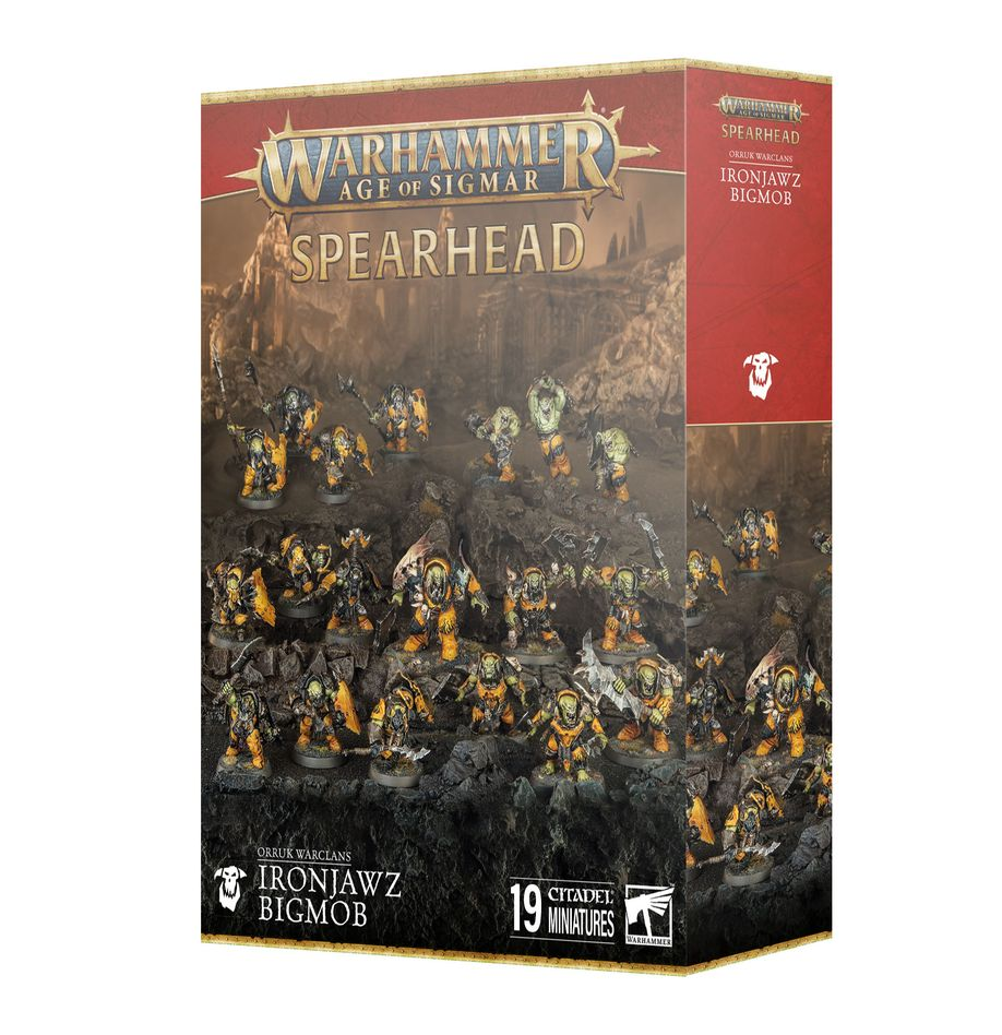 [GAW 70-23] Orruk Warclans : Spearhead - Ironjawz Bigmob │ Warhammer Age of Sigmar