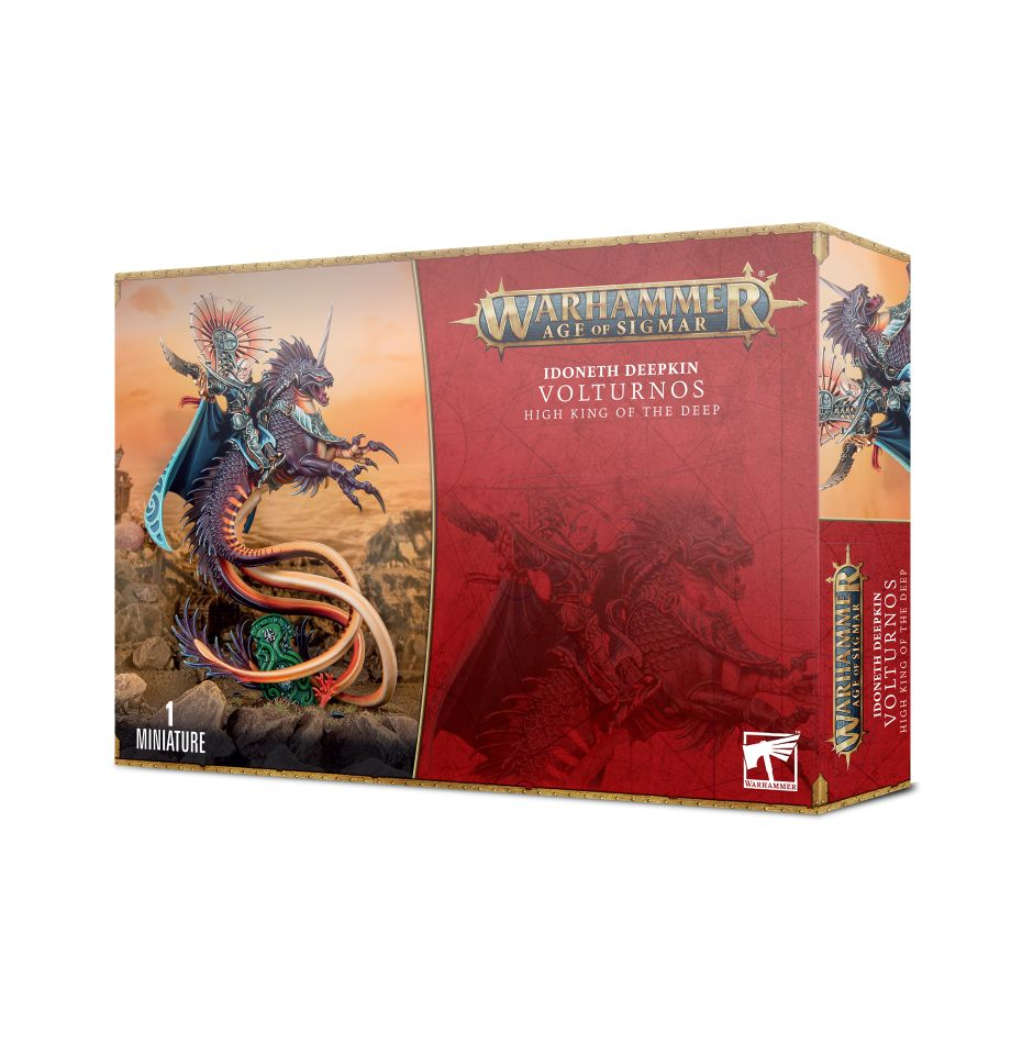 [GAW 87-28] Idoneth Deepkin : VOLTURNOS HAUT ROI DES ABYSSES │ Warhammer Age of Sigmar