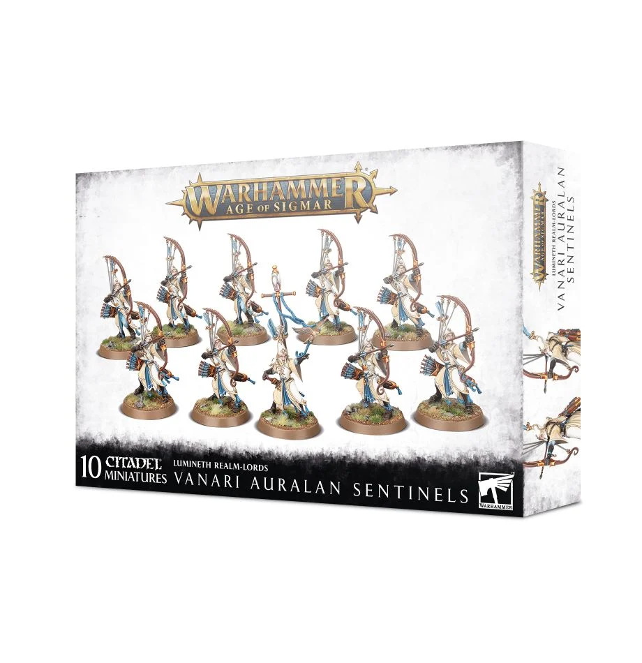 [GAW 87-58] Lumineth Realm-Lords : Vanari Auralan Sentinels │ Warhammer Age of Sigmar