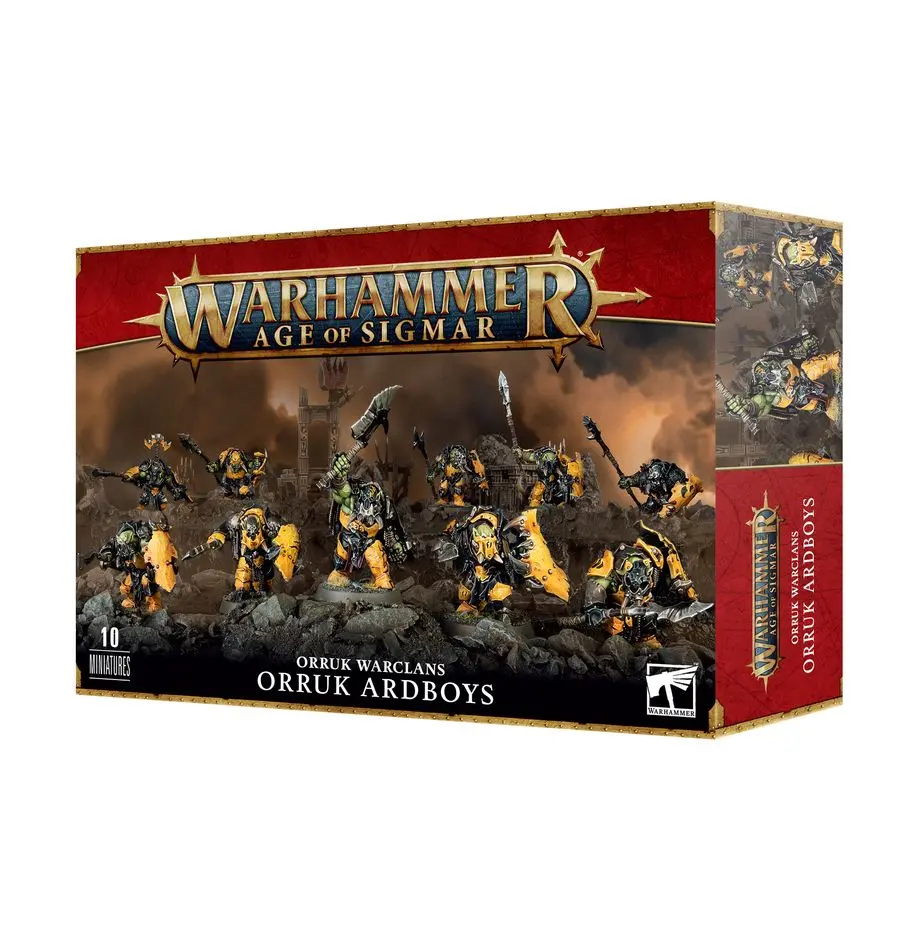 [GAW 89-61] Orruk Warckans : Orruk Ardboys │ Warhammer Age of Sigmar