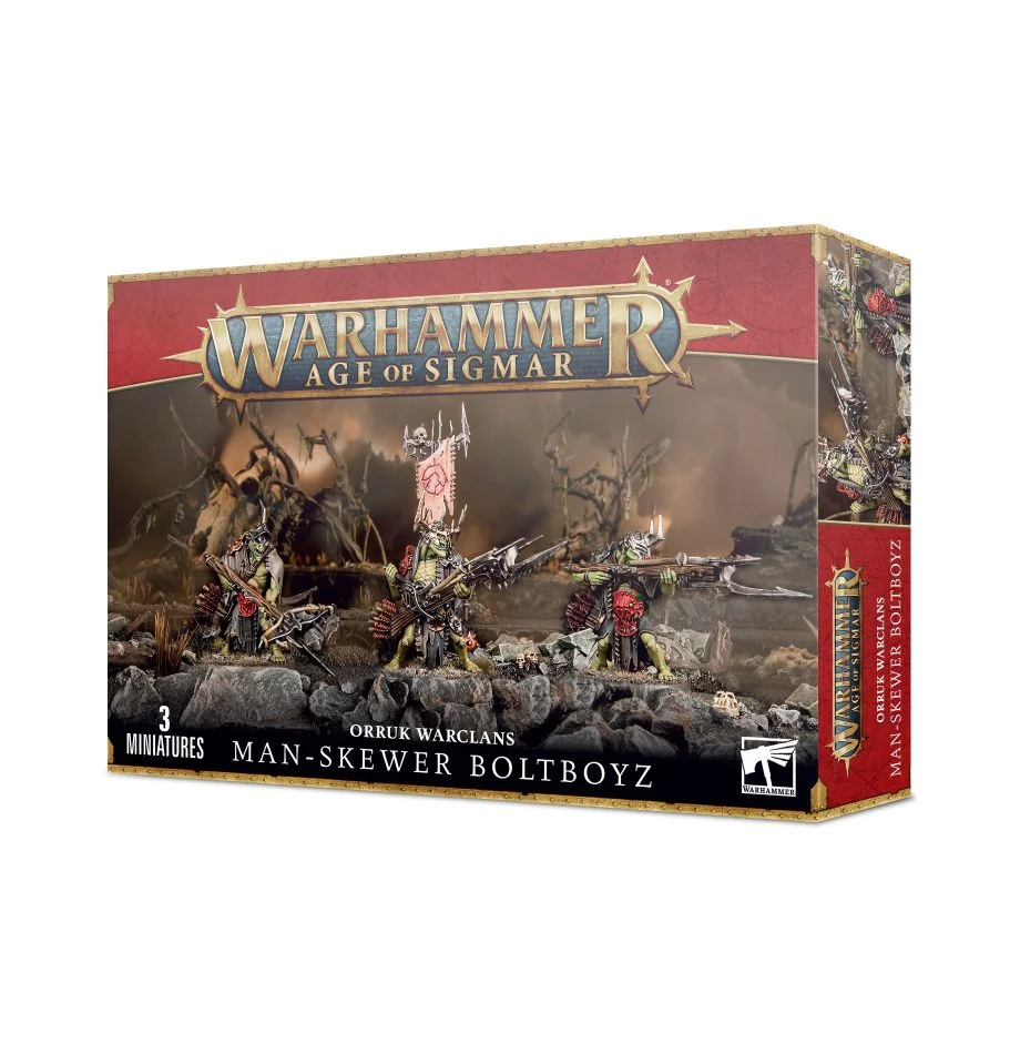 [GAW 89-67] Orruk Warclans : Man-Skewer Boltboyz │ Warhammer Age of Sigmar