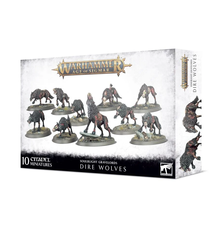 [GAW 91-45] Soulblight Gravelords : Dire Wolves │ Warhammer Age of Sigmar
