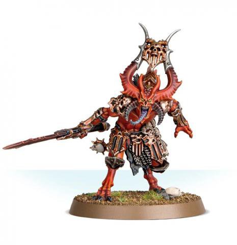 [GAW 97-71] Blades of Khorne : Bloodmaster Herald of Khorne │ Warhammer Age of Sigmar