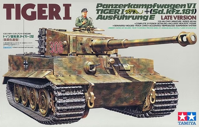Tamiya : Pz.Kpfw.VI "Tiger I" Ausf.E Sd.Kfz.181 (Late Version)