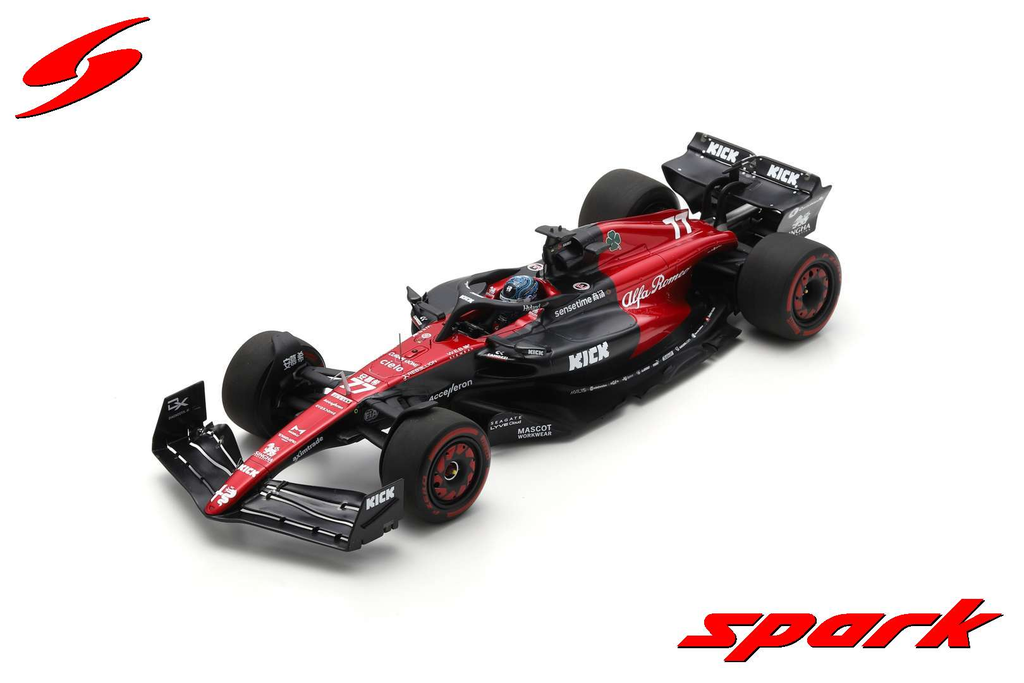 Spark Model : Alfa Romeo F1 Team KICK C43 No.77 Alfa Romeo F1 Team ORLEN
Australian GP 2023 Valtteri Bottas [1/18]