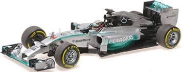 Minichamps : Mercedes W5 Petronas n°44 L Hamilton World Champion 2014 [1/18]