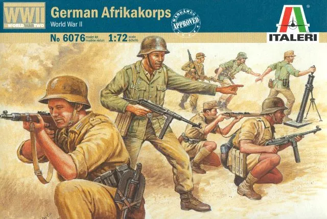 [ITA 6076] Italeri : German Afrikakorps • World War II Serie