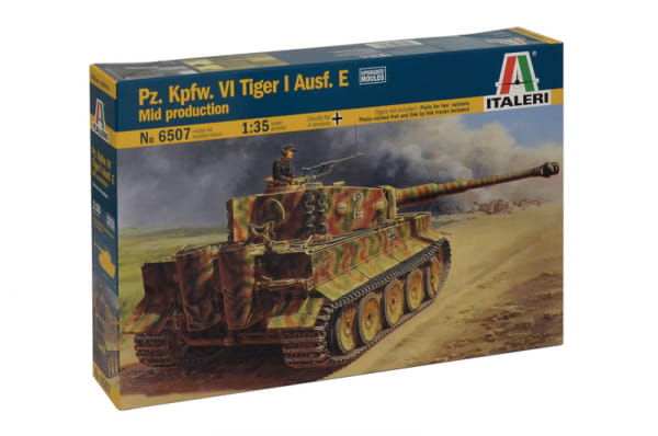 [ITA 6507] Italeri : Pz. Kpfw. VI Tiger I Ausf. E • Mid Production