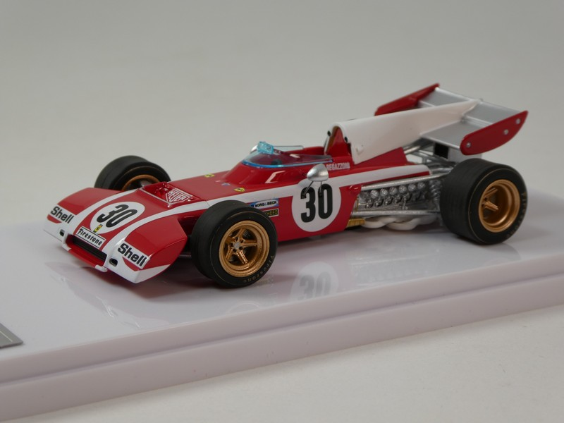 Tecnomodel : Ferrari 312 B2 #30 Grand Prix de Belgique │ Clay Regazzoni - 1972 [1/43]