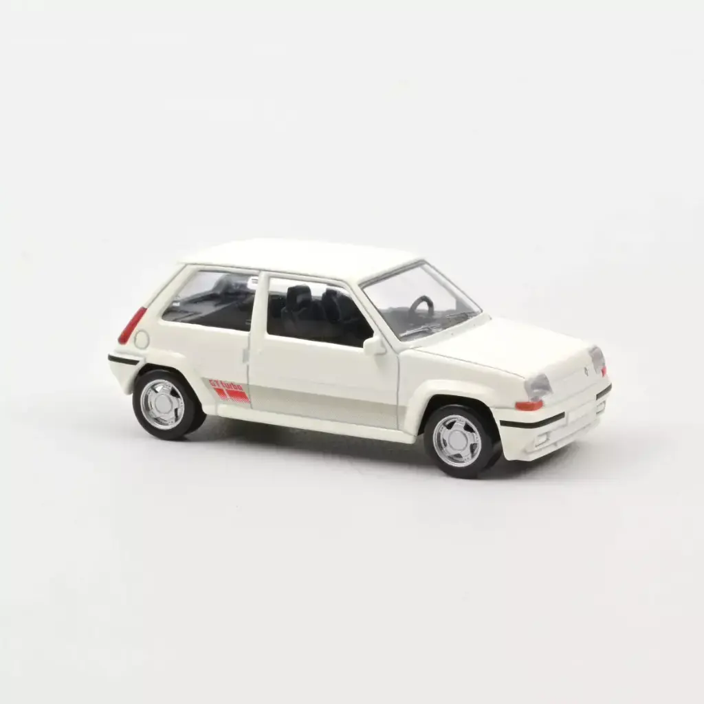 [NOR 510538] Norev : Renault Supercinq GT Turbo Phase II (1988) - Blanc Glacier (1/43) │ Ref. 510538