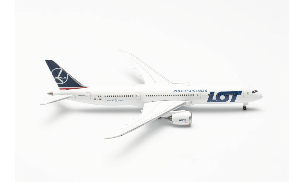 [HER 536646] Herpa : Lot Polish Airlines Boeing 787-9 Dreamliner – sp-lsg [1/500]