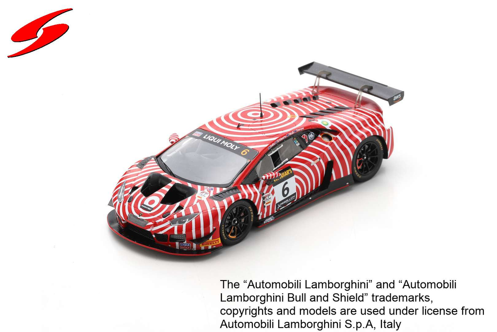 Spark : LAMBORGHINI HURACÁN GT3 EVO│NO.6 WALL RACING 5TH BATHURST 12H 2022 T. D'ALBERTO - D. WALL - A. DEITZ - G. DENYER LIMITED 400 [1/43]