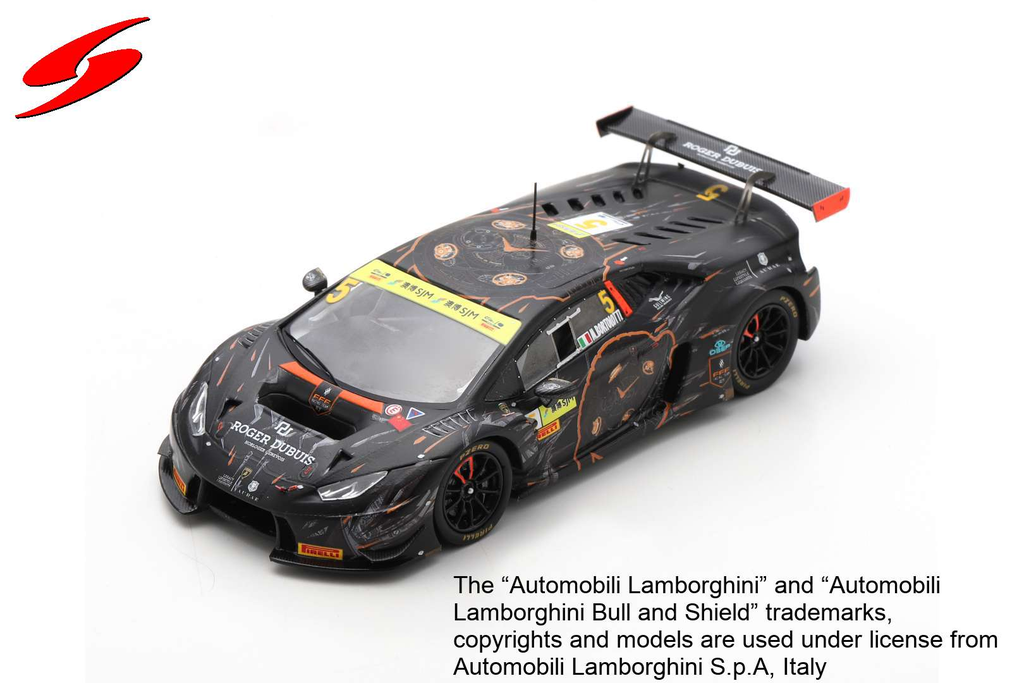 [Spk SA230] Spark : LAMBORGHINI HURACÁN GT3 │ NO.5 FFF RACING 9TH FIA GT WORLD CUP MACAU 2016 MIRKO BORTOLOTTI LIMITED 300