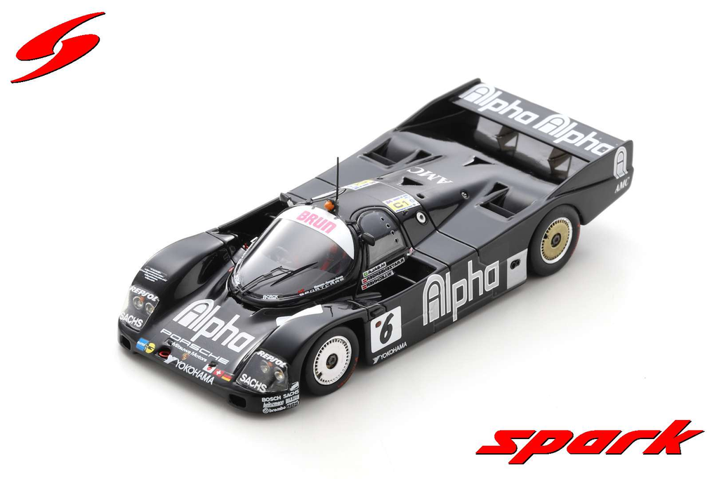 [Spk s9876] Spark  : PORSCHE 962 C │ NO.6 24H LE MANS 1989 M. SANDRO SALA - R. RATZENBERGER - W. LECHNER [1/43]