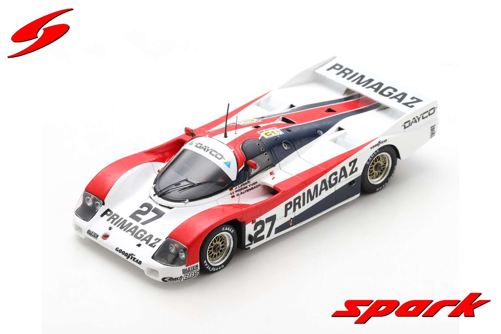 [Spk s9879] Spark : PORSCHE 962 C │ NO.27 9TH 24H LE MANS 1990 P. YVER - J. LASSIG - O. ALTENBACH [1/43]