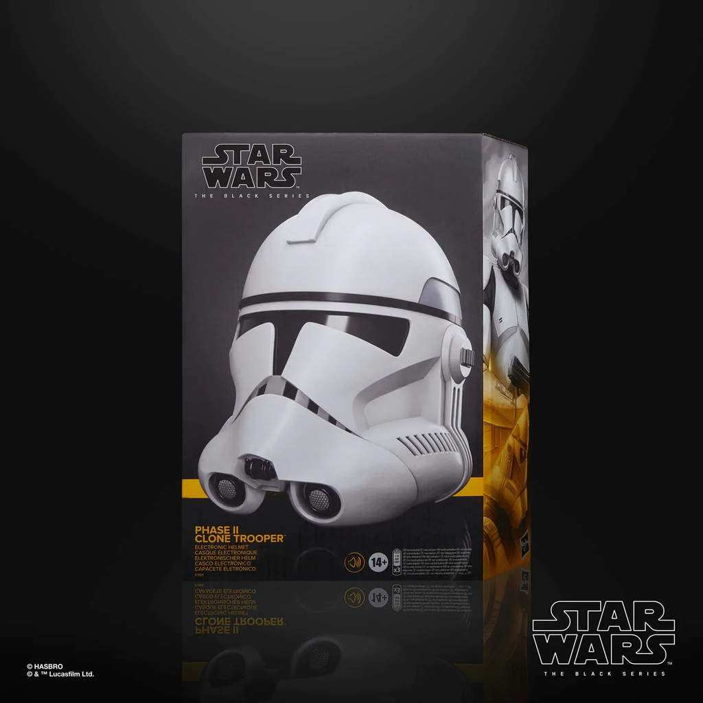 Hasbro : Casque Phase II Clone Trooper 