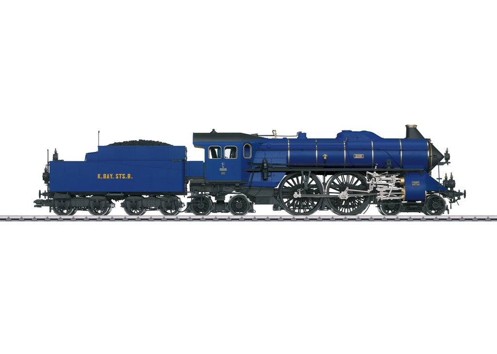 Märklin : Locomotive à Vapeur (#S2/6) de la K.Bay.Sts.B. │ AC Digital Sons I - 1/32 (Réf : 55167)