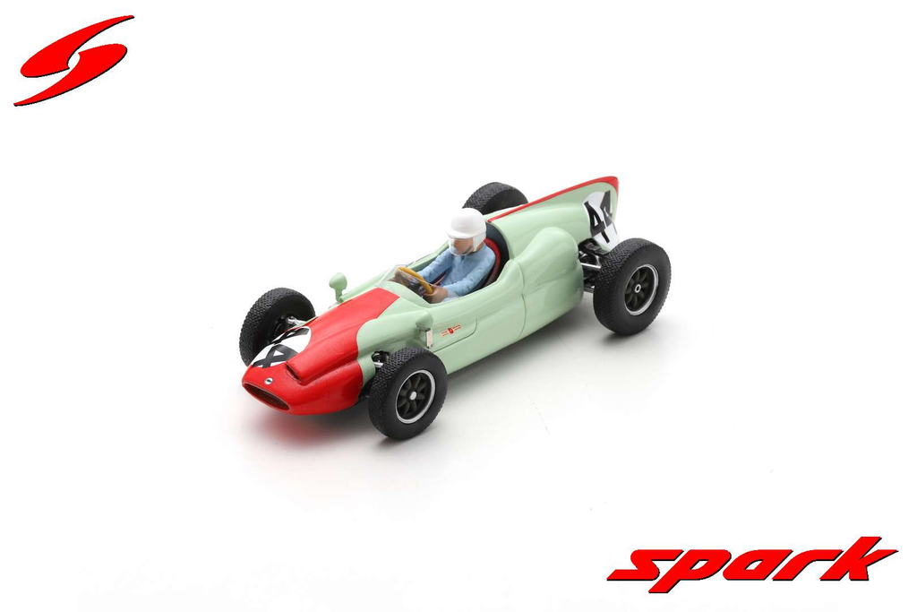 Spark : Cooper T51 │ No.44 2nd French GP 1960 Olivier Gendebien [1/43]