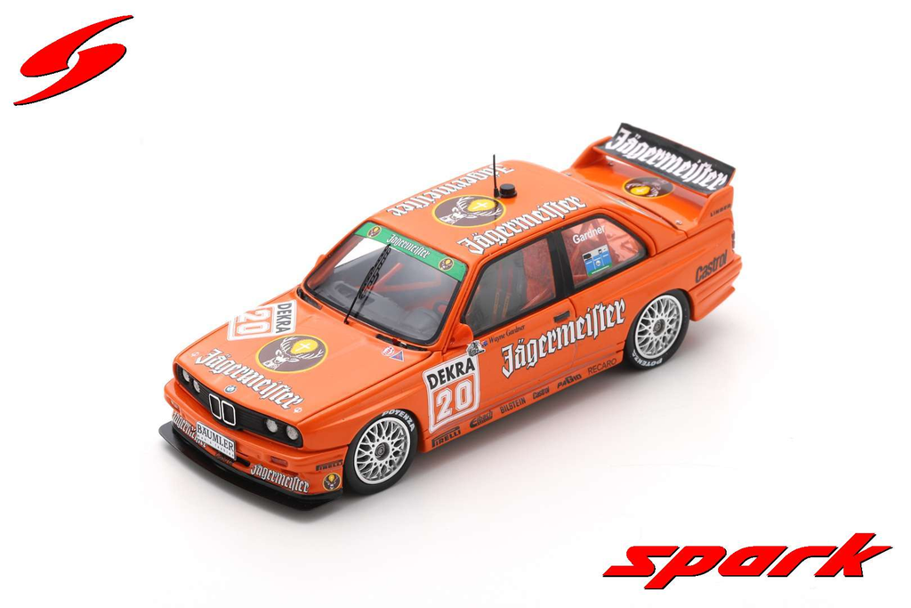 Spark : BMW E30 M3 NO.20 TEAM LINDER DTM 1992 WAYNE GARDNER LIMITED 750 [1/43]