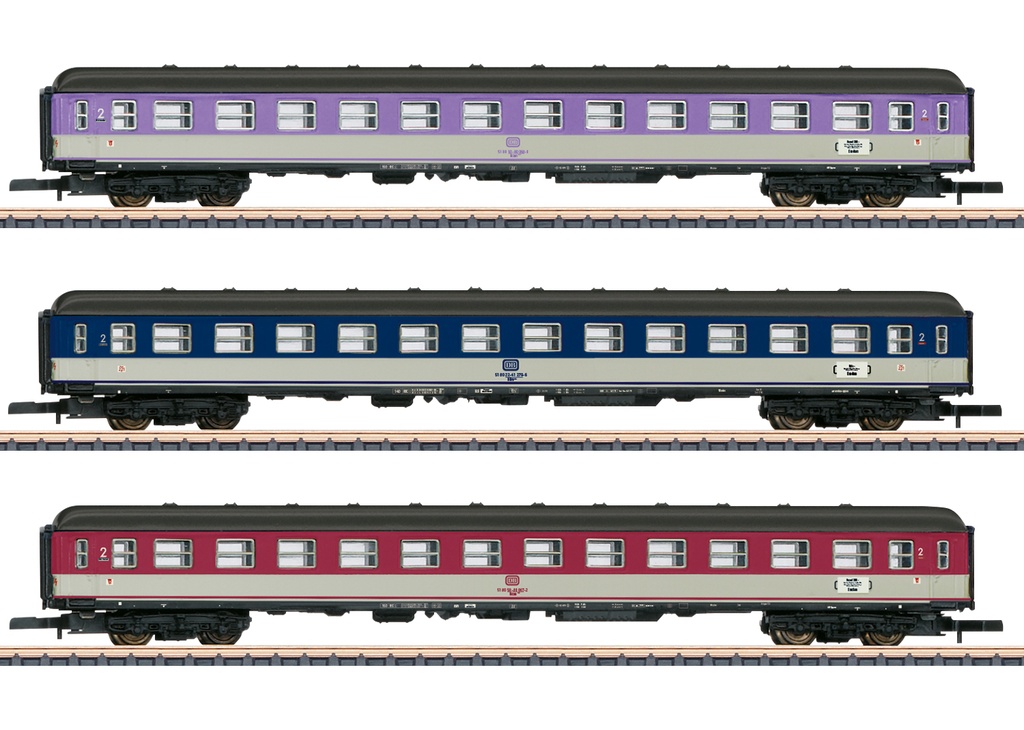Marklin : 3 Voitures Pop Cras Express Train