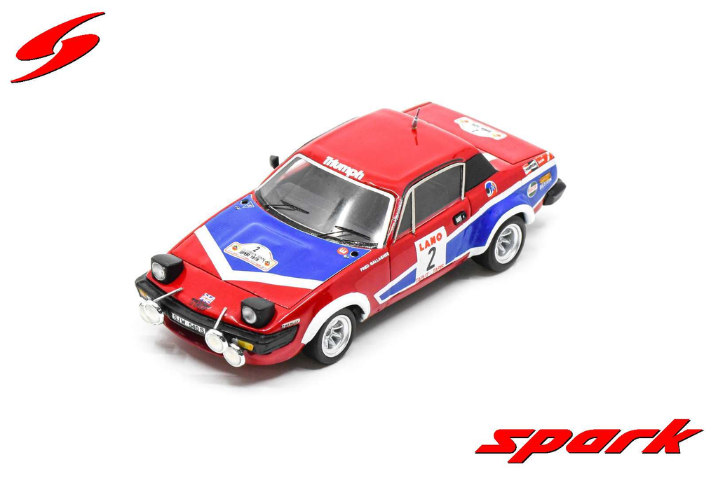 Spark : Triumph TR7 │ No.2 Winner Ypres rallye 1978 T. Pond - F. Gallagher [1/43]