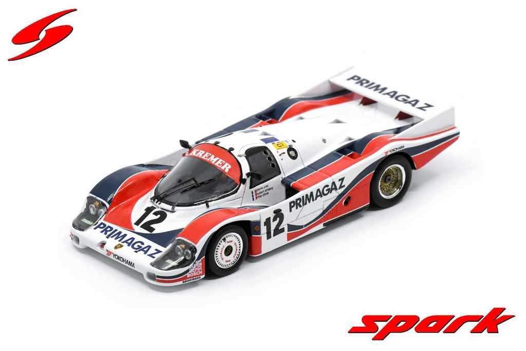 Spark : Porsche 956 │ No.12 24h Le Mans 1986 P. Yver - H. Striebig - M. Cohen-olivar [1/43]