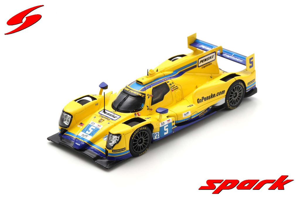 Spark : Oreca 07 - Gibson │ No.5 Team penske 9th 24h Le Mans 2022 D. Cameron - E. Collard - F. Nasr [1/43]
