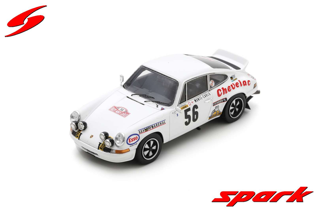 Spark : Porsche 911 Carrera RS │ No.56 7th Rallye monte carlo 1975 J-P. Rouget - P. Chonez [1/43]
