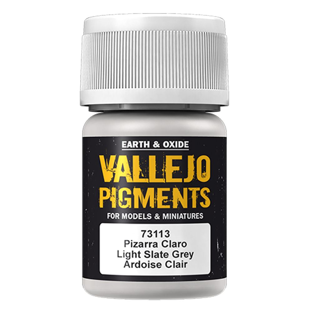 Vallejo Pigments Light Slate Grey Pizarra Claro