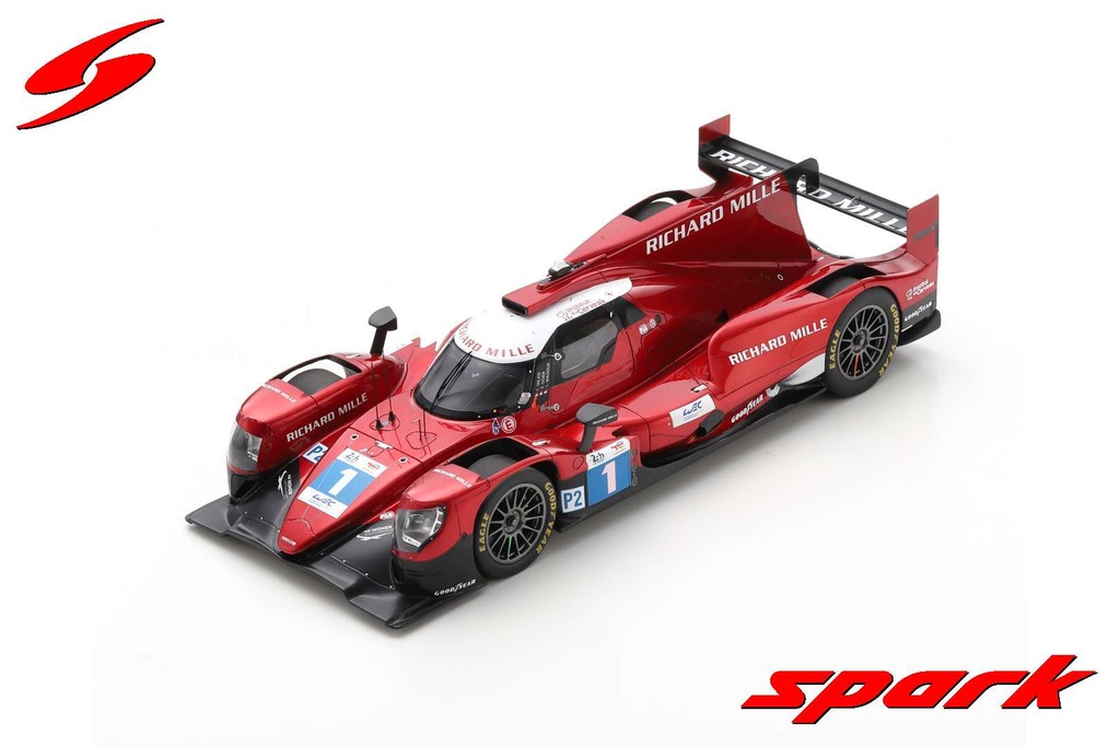 Spark Model : Oreca 07 - Gibson No.1 Richard Mille Racing Team 24H Le Mans 2022 L. Wadoux - S. Ogier - C. Milesi [1/18]